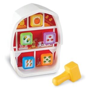 Interactive Farmhouse Toy with Hammer